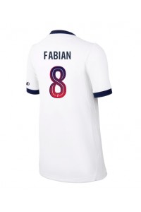 Paris Saint-Germain Fabian Ruiz #8 Fotballdrakt Borte Klær Dame 2026-27 Korte ermer